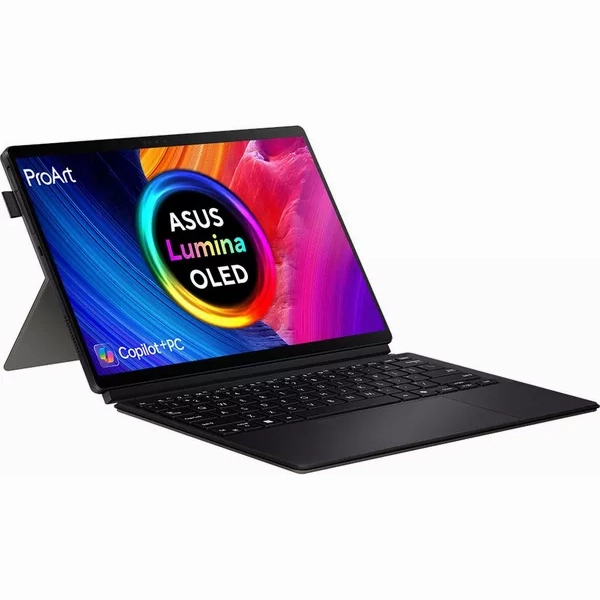 ASUS ProArt PZ13 OLED 13.3" Laptop, Copilot  PC - Snapdragon X Plus, 1 TB SSD, Black