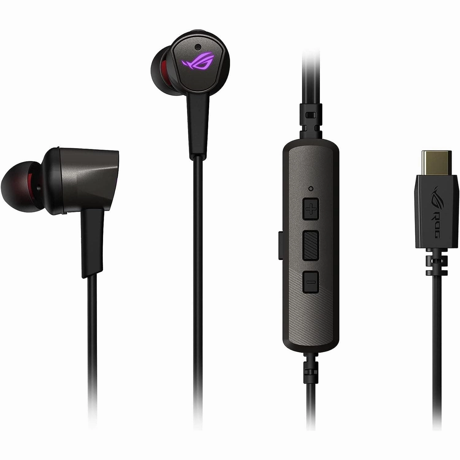 ASUS ROG Cetra II in-Ear Gaming Headphones | Earbuds, Microphone, ANC, USB-C, Aura Sync RGB Lighting, Bundled Travel Case, Silicon Tips, Compatible with Laptop, Switch, ROG Phone and Smart Devices home and kitchen gadgets, smart home electronics, kitchen t