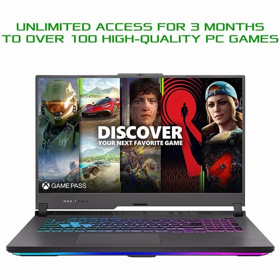 ASUS ROG Strix 17 G713PI 17.3 Full HD AMD Ryzen 9-7845H, NVIDIA GeForce RTX 4070, 16GB RAM, 1TB SSD, Windows 11 Gaming Laptop