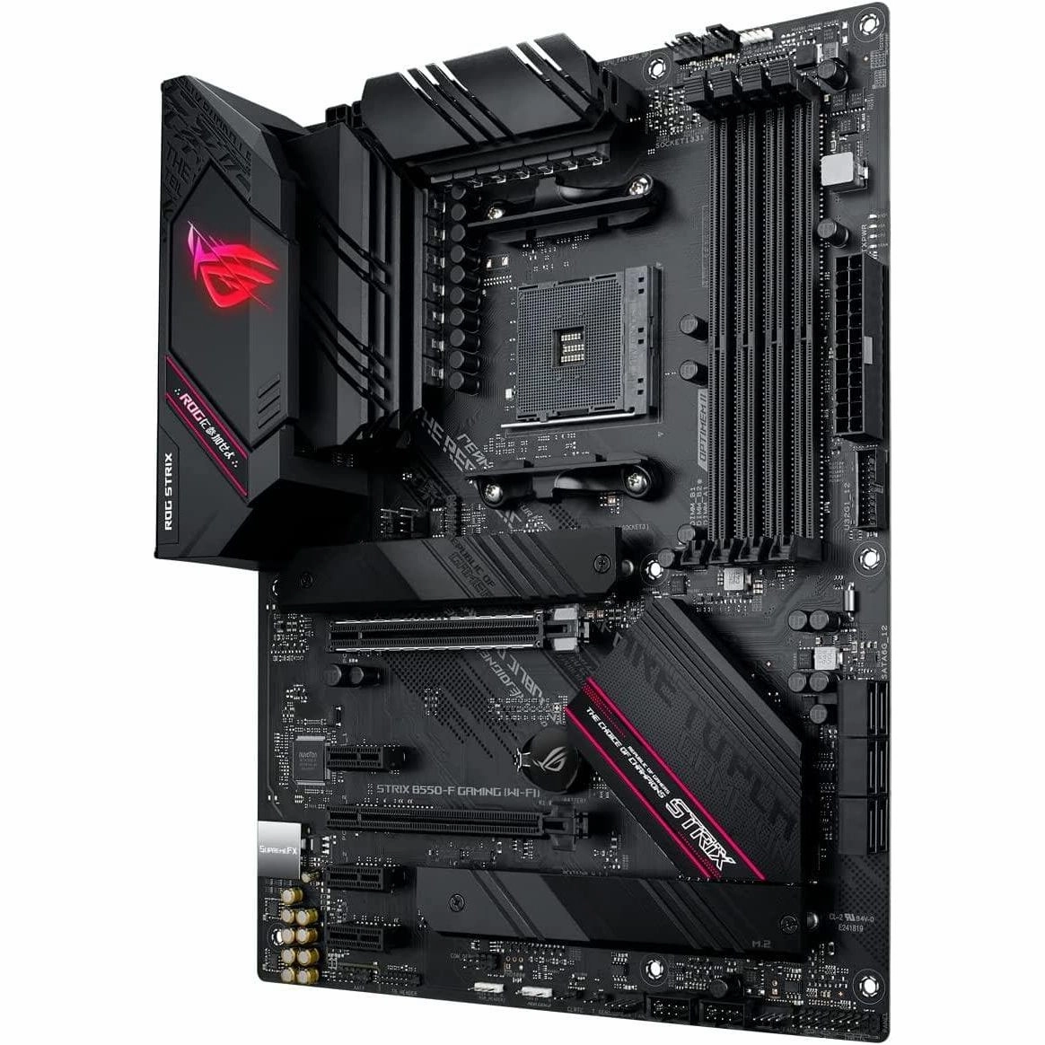 Asus ROG STRIX B550-F GAMING(WI-FI) Motherboard PC base AMD AM4 Form factor ATX Motherboard chipset AMD? B550