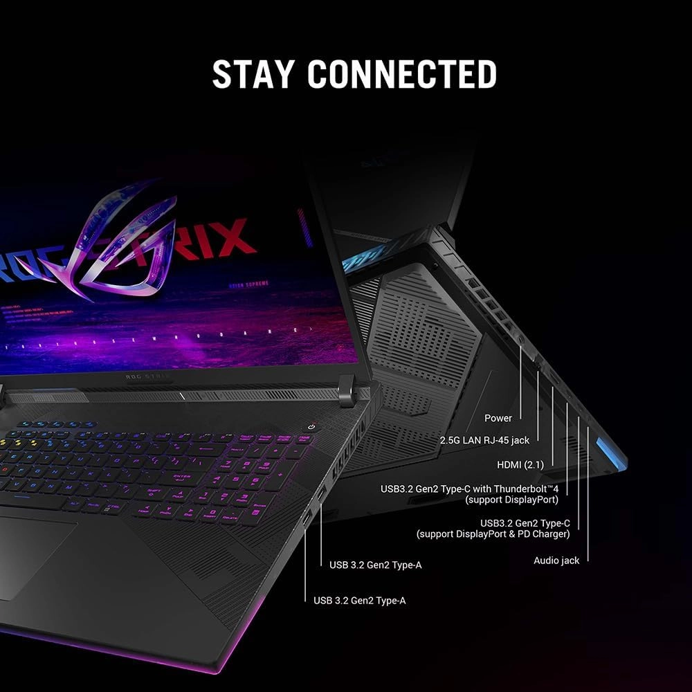 ASUS ROG Strix G614JVR i9-14900HX RTX 4060 16GB RAM 1TB SSD Windows 11 - Black