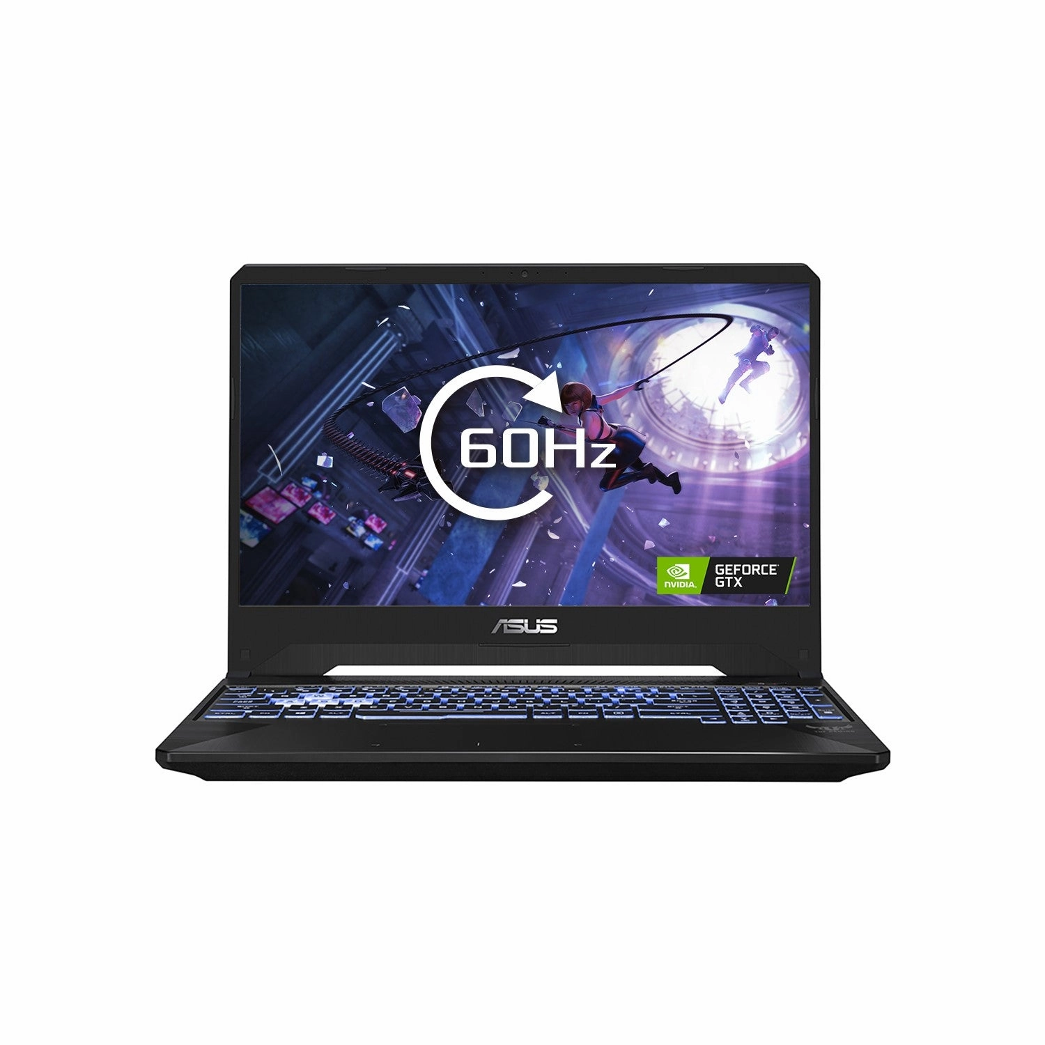 ASUS TUF FX505GT Gaming Laptop C Intel Core i5-9300H, 8GB RAM, 512GB SSD, 15.6" Display, GeForce GTX 1650, Windows 10 Stealth Black