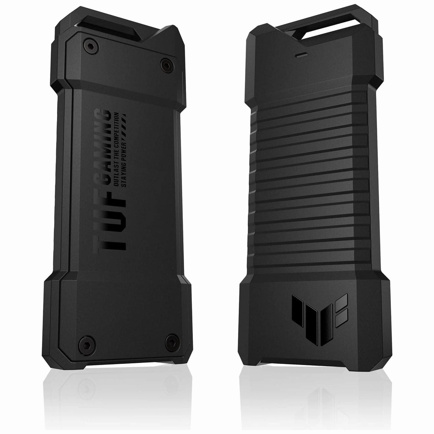 ASUS TUF Gaming A1 SSD Enclosure C USB-C 3.2 Gen 2x1, Dual M.2 NVMe & SATA Support, Tool-Free M.2 Q-Latch, MIL-STD-810H, IP68 Rated