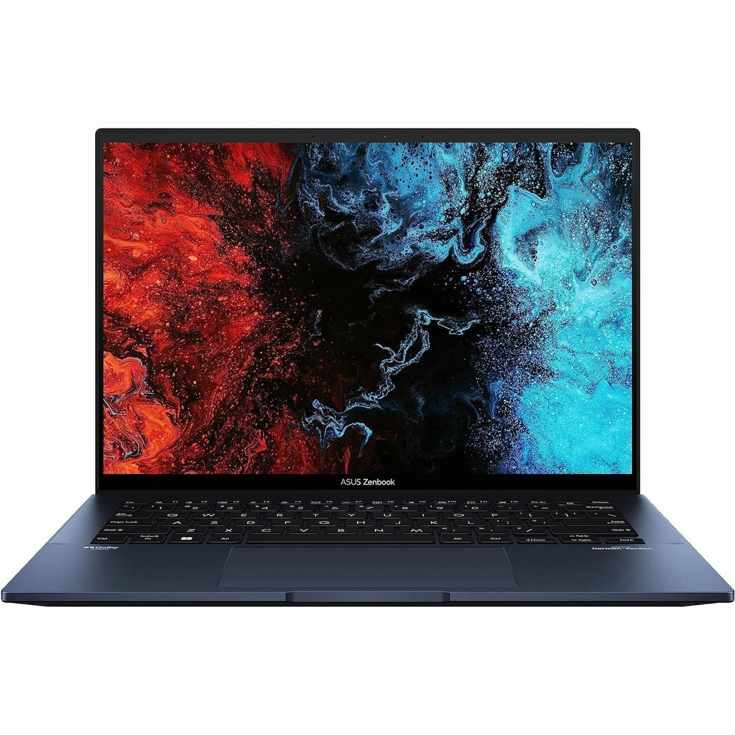 Asus Zenbook 14 UX3402ZA 14" 2.8K 400 (Intel i5-1240P 12-Core Processor, 8GB RAM, 512GB PCIe SSD, Backlit Keyboard, Windows 11 computer monitors, 4k monitor for work, gaming monitors sale