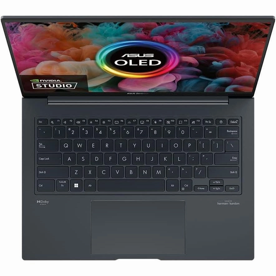 ASUS Zenbook 14X OLED (UX3404VA) - 14.5 Inches - 1TB SSD - 16GB RAM - Intel i9-13900H - 2.8K Touchscreen 120Hz OLED Laptop - Black