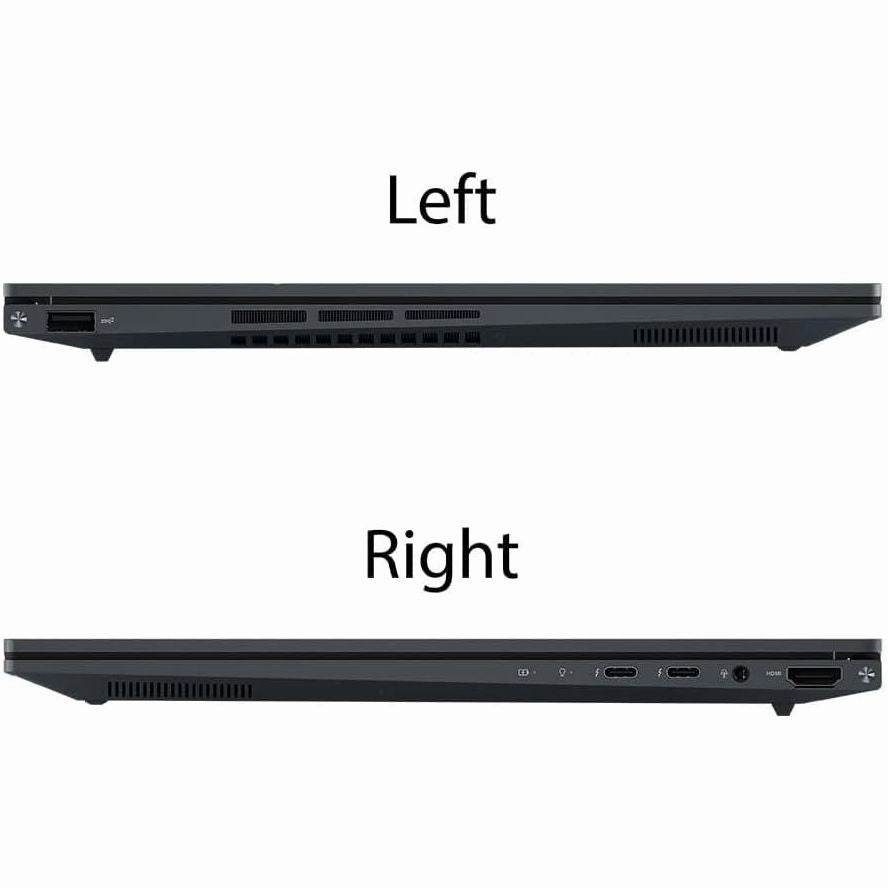 ASUS Zenbook 14X OLED (UX3404VA) - 14.5 Inches - 1TB SSD - 16GB RAM - Intel i9-13900H - 2.8K Touchscreen 120Hz OLED Laptop - Black