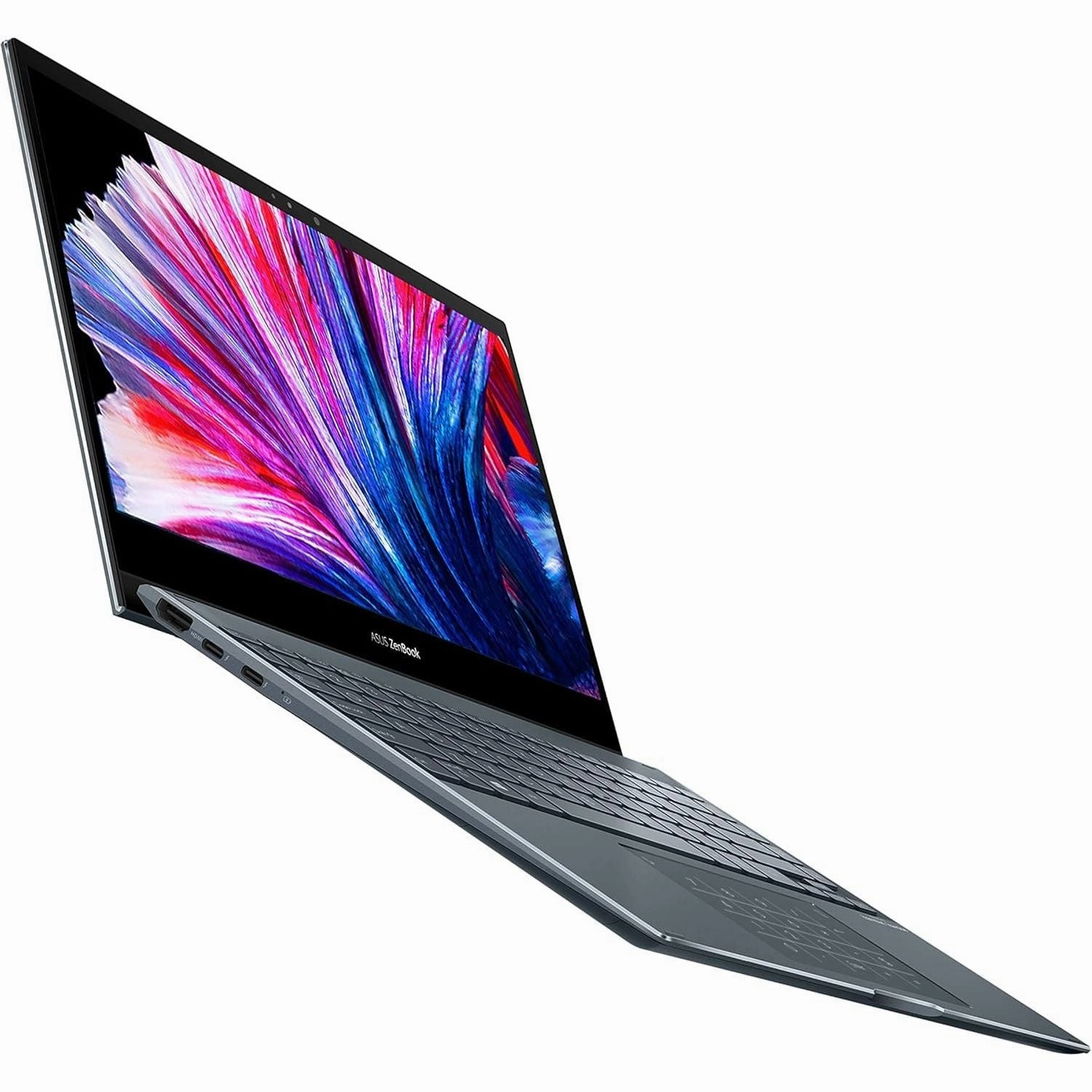 ASUS ZenBook Flip(UX363EA) - 13.3 Inches - 16GB RAM - 1TB SSD - Intel i7-1165G7 - Intel Iris Xe Graphics - Windows 11 Home - Pine Grey