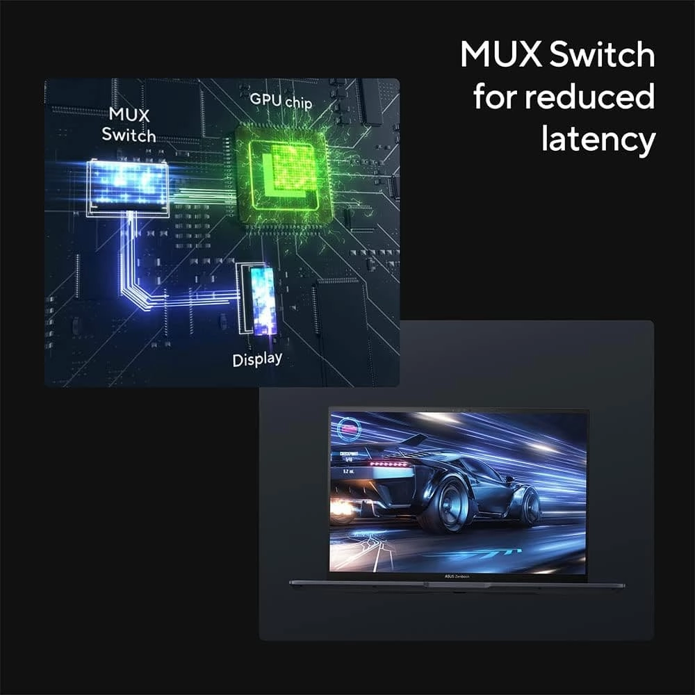 ASUS Zenbook Pro UX6404VI, 14.5" 4K 120Hz OLED Laptop, Intel i9-13900H, NVIDIA RTX 4070, 16GB RAM, 1TB SSD, Windows 11, Black
