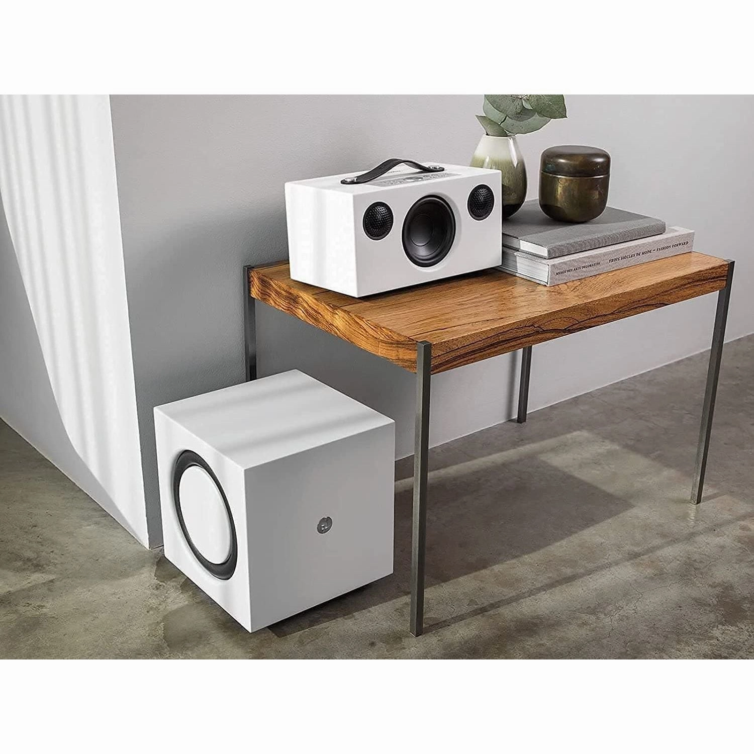 Audio Pro Addon C5A Multiroom Smart Speaker with Built In Amazon Alexa - White