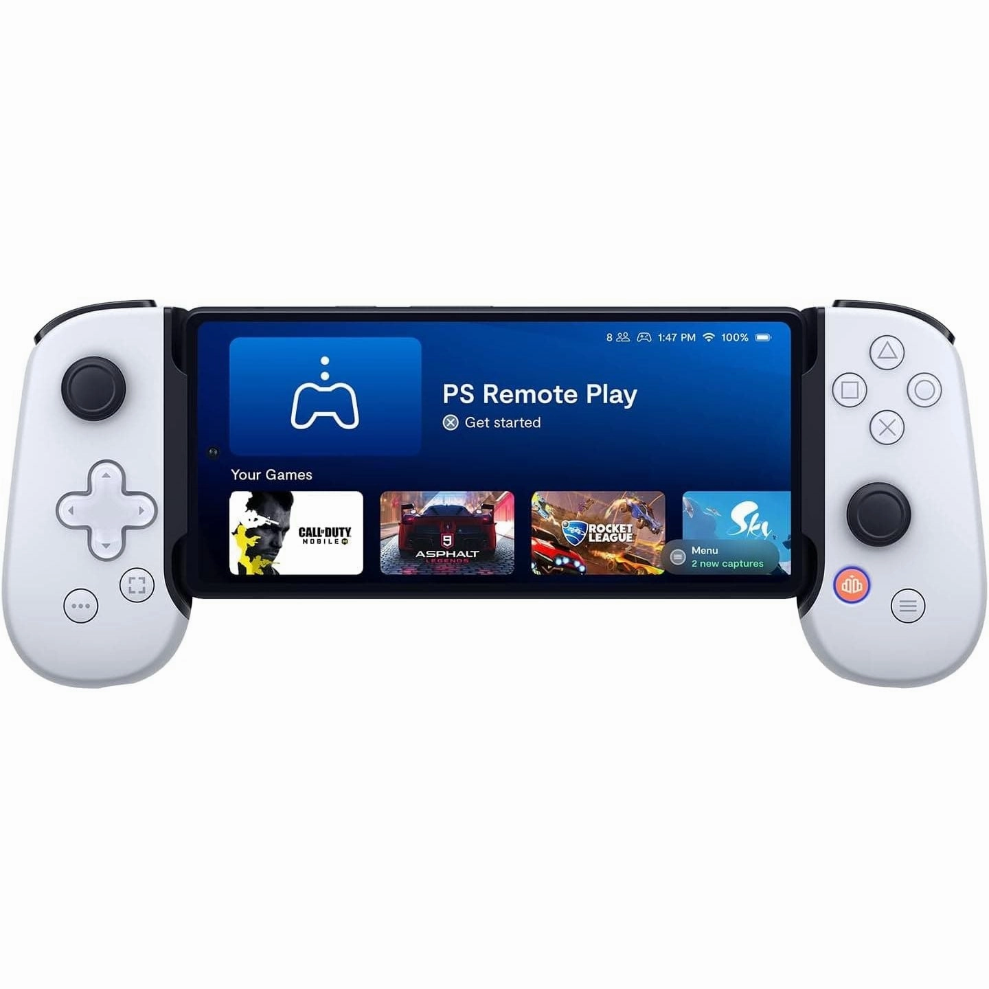 BACKBONE One Mobile Gaming Controller for Android (USB-C) - PlayStation Edition - Turn Your Phone into a Gaming Console - White smartwatches for sale, fitness tracker watch, buy smartwatch online