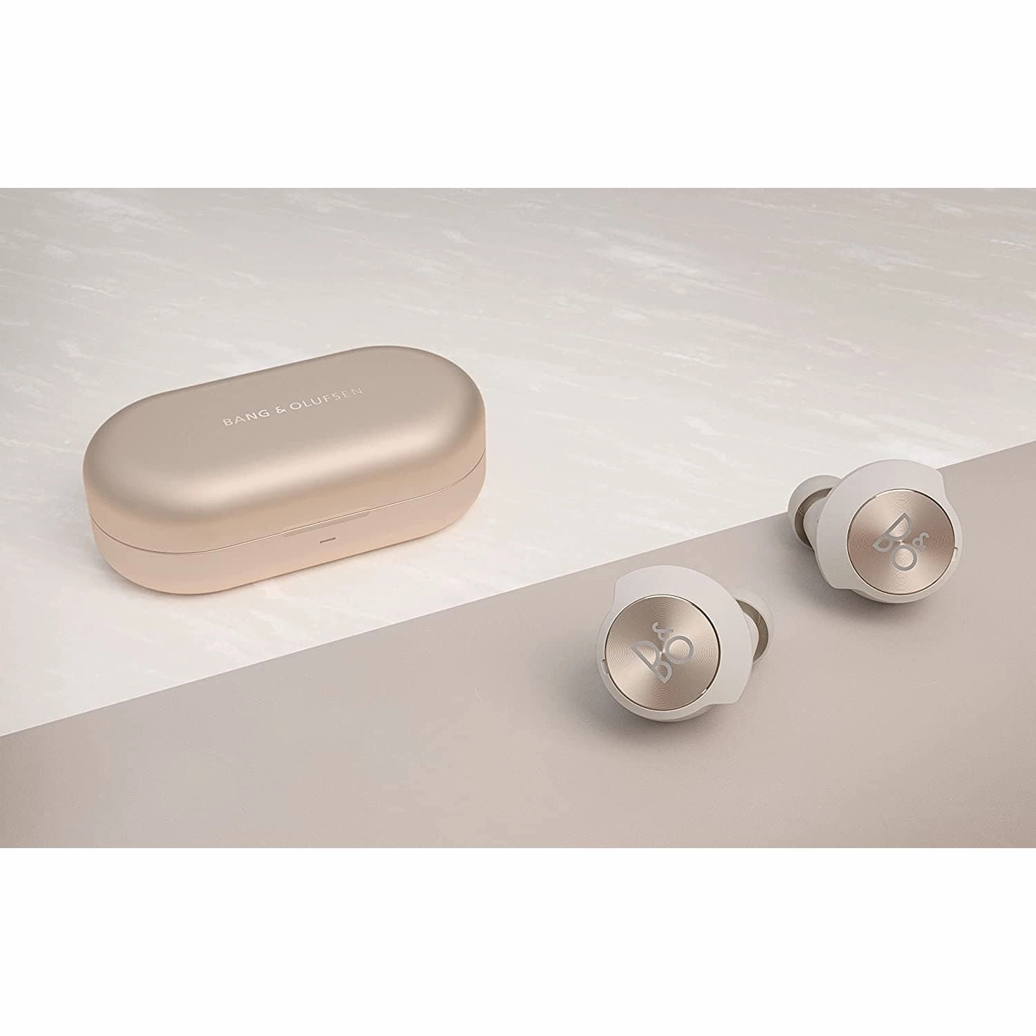 Bang & Olufsen Beoplay EQ Wireless Earphones - Bluetooth, Active Noise Cancelling, 20-Hour Playtime, Sand