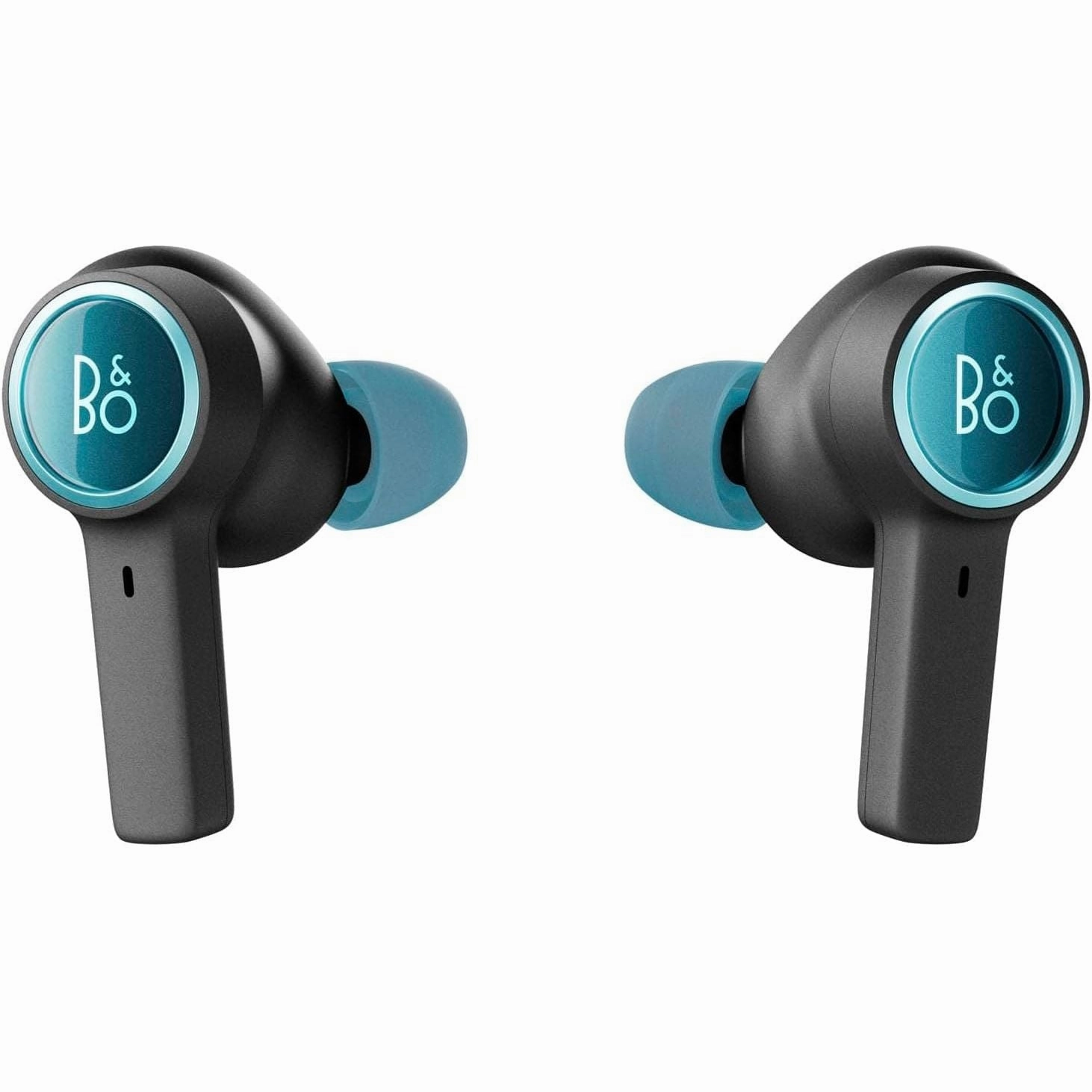 Bang & Olufsen Beoplay EX - Bluetooth Active Noise Cancelling Earphones, Playtime Up to 20 Hours, Waterproof IP57, Sport and Play with Charging Case - Anthracite/Oxygen
