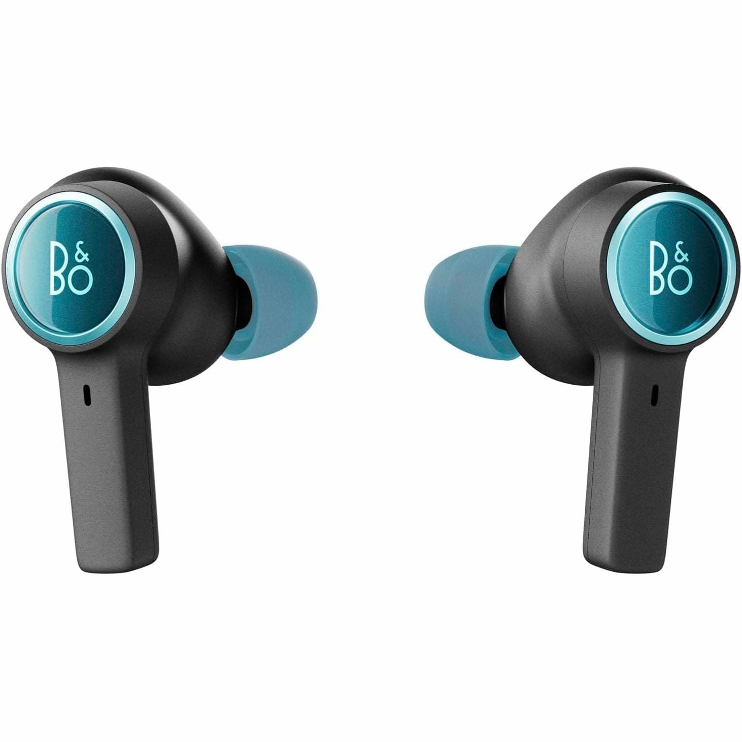 Bang & Olufsen Beoplay EX - Bluetooth Active Noise Cancelling Earphones, Playtime Up to 20 Hours, Waterproof IP57, Sport and Play with Charging Case - Anthracite/Oxygen