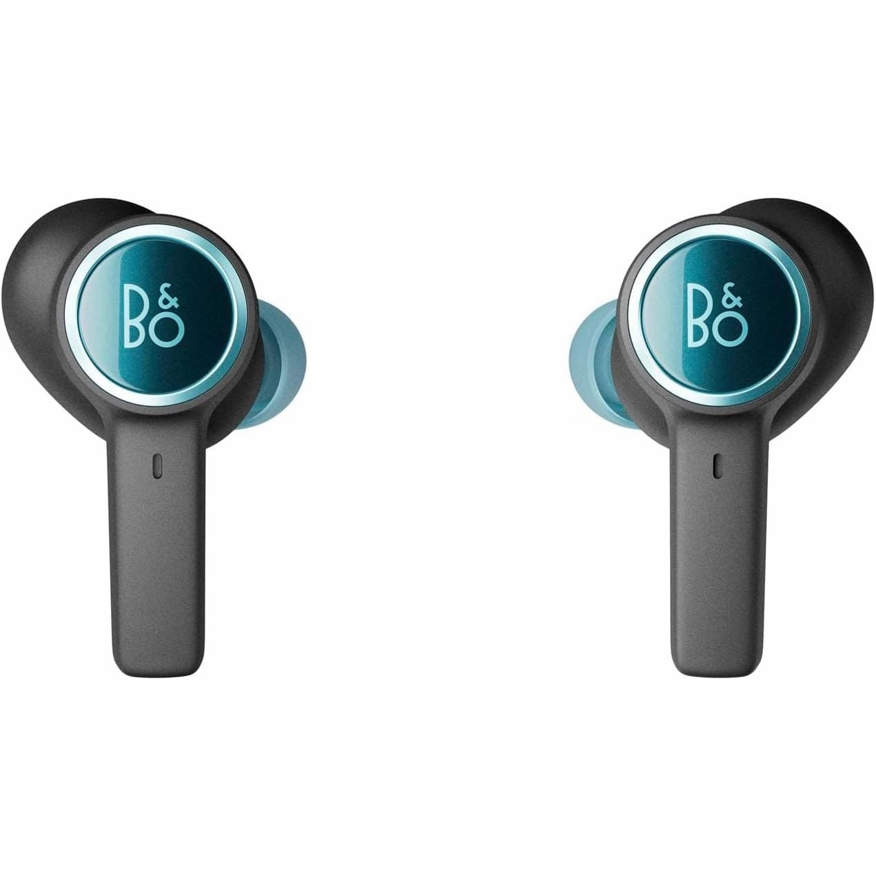 Bang & Olufsen Beoplay EX - Bluetooth Active Noise Cancelling Earphones, Playtime Up to 20 Hours, Waterproof IP57, Sport and Play with Charging Case - Anthracite/Oxygen