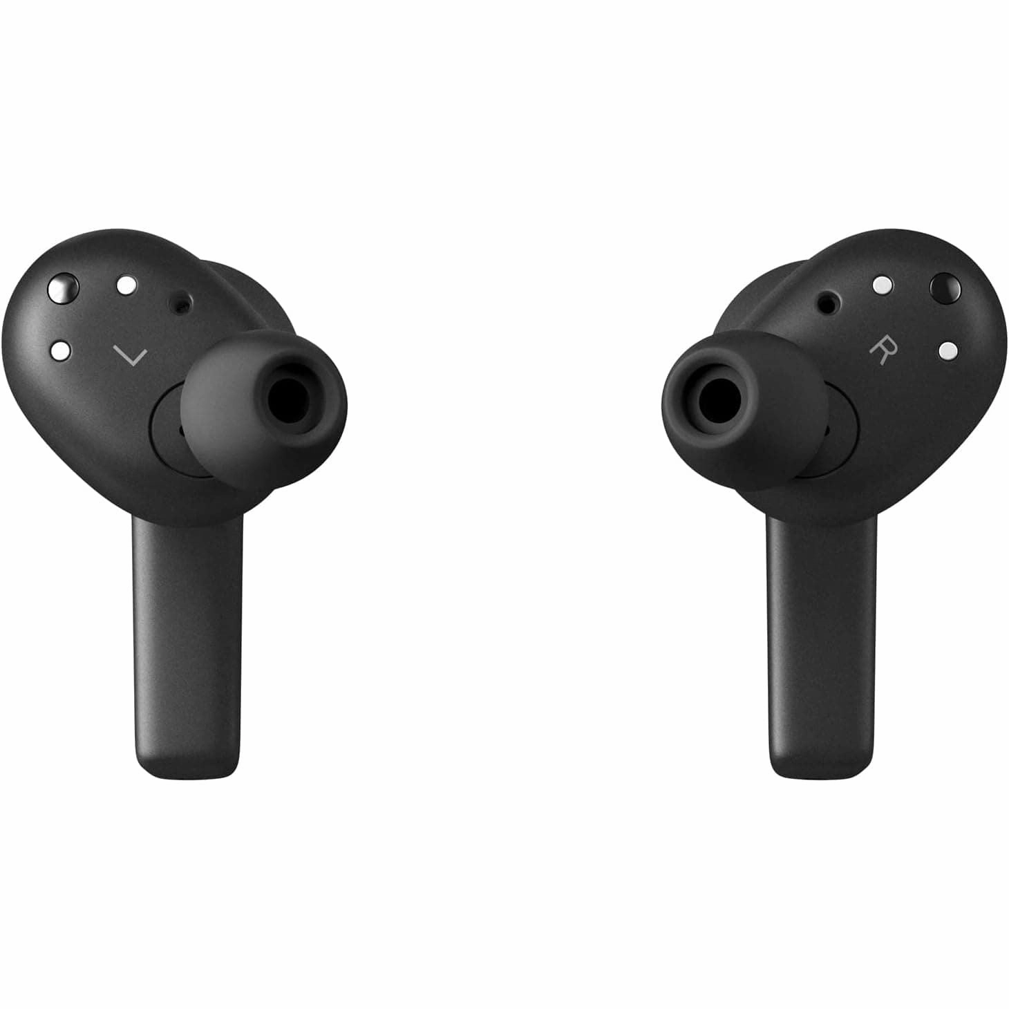 Bang & Olufsen Beoplay EX - Bluetooth Active Noise Cancelling Earphones, Playtime Up to 20 Hours, Waterproof IP57, Sport and Play with Charging Case - Black