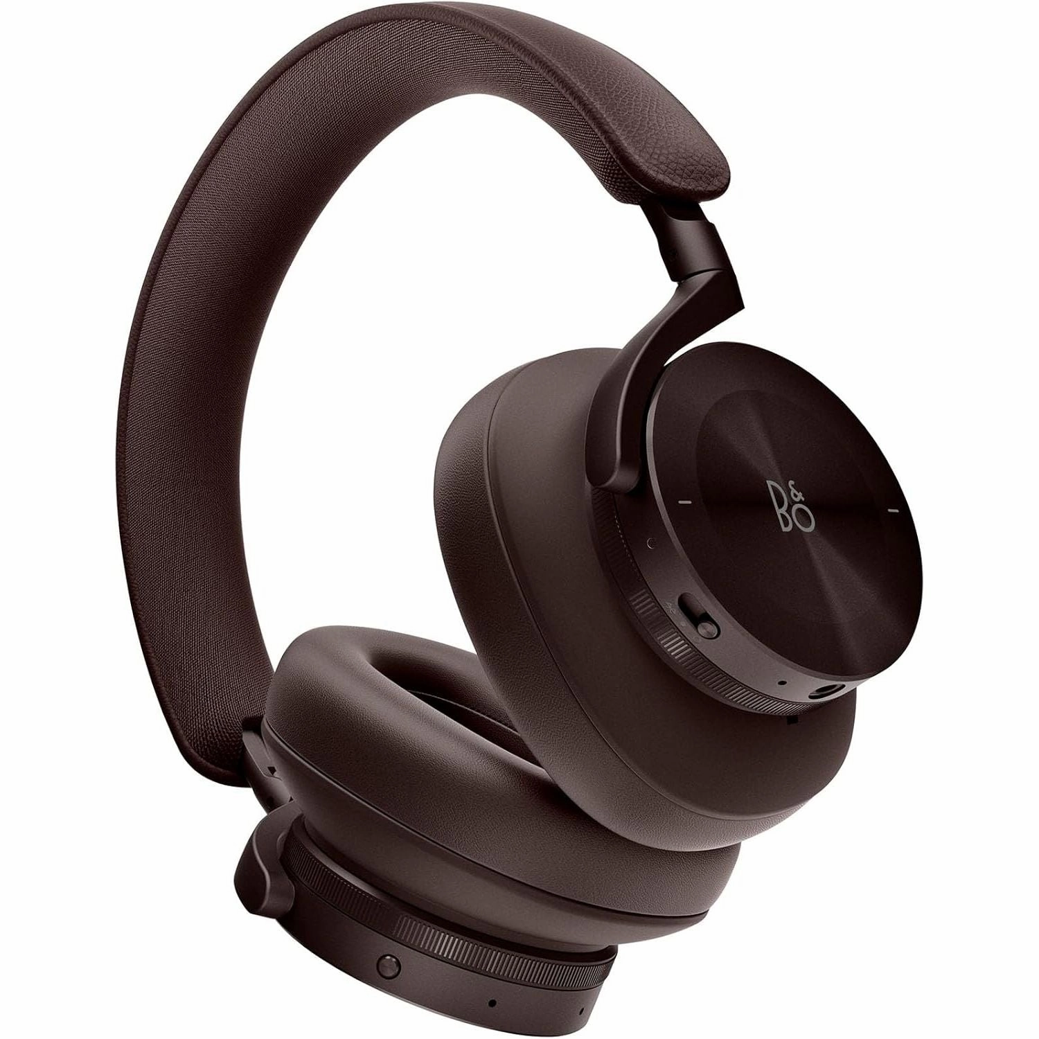 Bang & Olufsen Beoplay H95 - Luxury Wireless Bluetooth Over-Ear Active Noise Cancelling Headphones, 6 Microphones, Playtime Up to 50 Hours, Headset with Aluminium Carrying Case - Chestnut