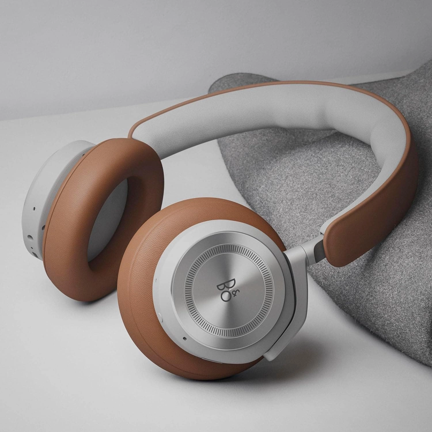 Bang & Olufsen Beoplay HX Wireless Bluetooth Active Noise Cancelling Over-Ear Headphones, Timber