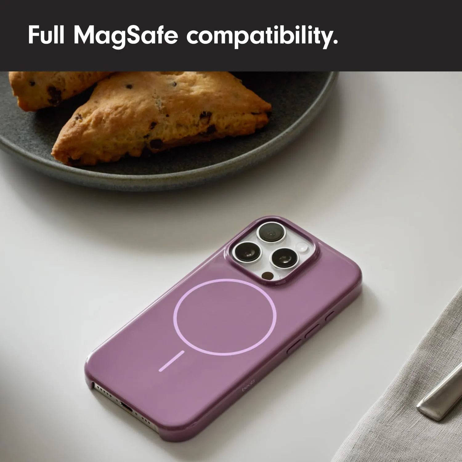 Beats iPhone 16 Pro Max Case with MagSafe  Sunset Purple