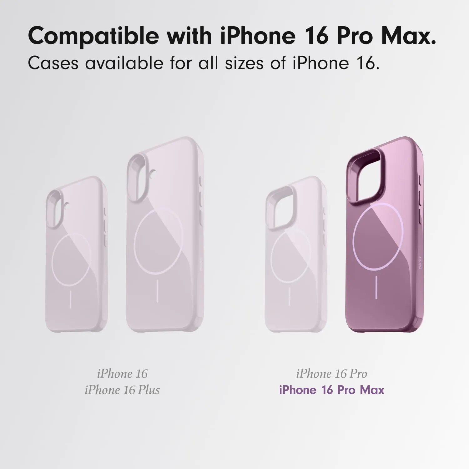 Beats iPhone 16 Pro Max Case with MagSafe  Sunset Purple