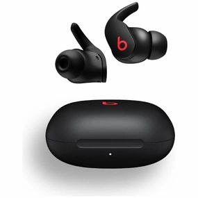 Beats Fit Pro True Wireless Noise Cancelling Earbuds - Sweat-Resistant Bluetooth Earphones with Built-in Mic - Compatible with Apple & Android - Black earbuds and headphones, true wireless earbuds, noise cancelling earbuds