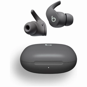Beats Fit Pro True Wireless Noise Cancelling Earbuds - Sweat-Resistant Bluetooth Earphones with Built-in Mic - Compatible with Apple & Android - Sage Grey earbuds and headphones, true wireless earbuds, noise cancelling earbuds