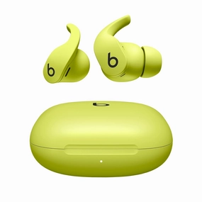 Beats Fit Pro Wireless Bluetooth Earbuds  Noise Cancelling, IPX4, 6H Battery, 24H w/ Case, Volt Yellow earbuds and headphones, true wireless earbuds, noise cancelling earbuds