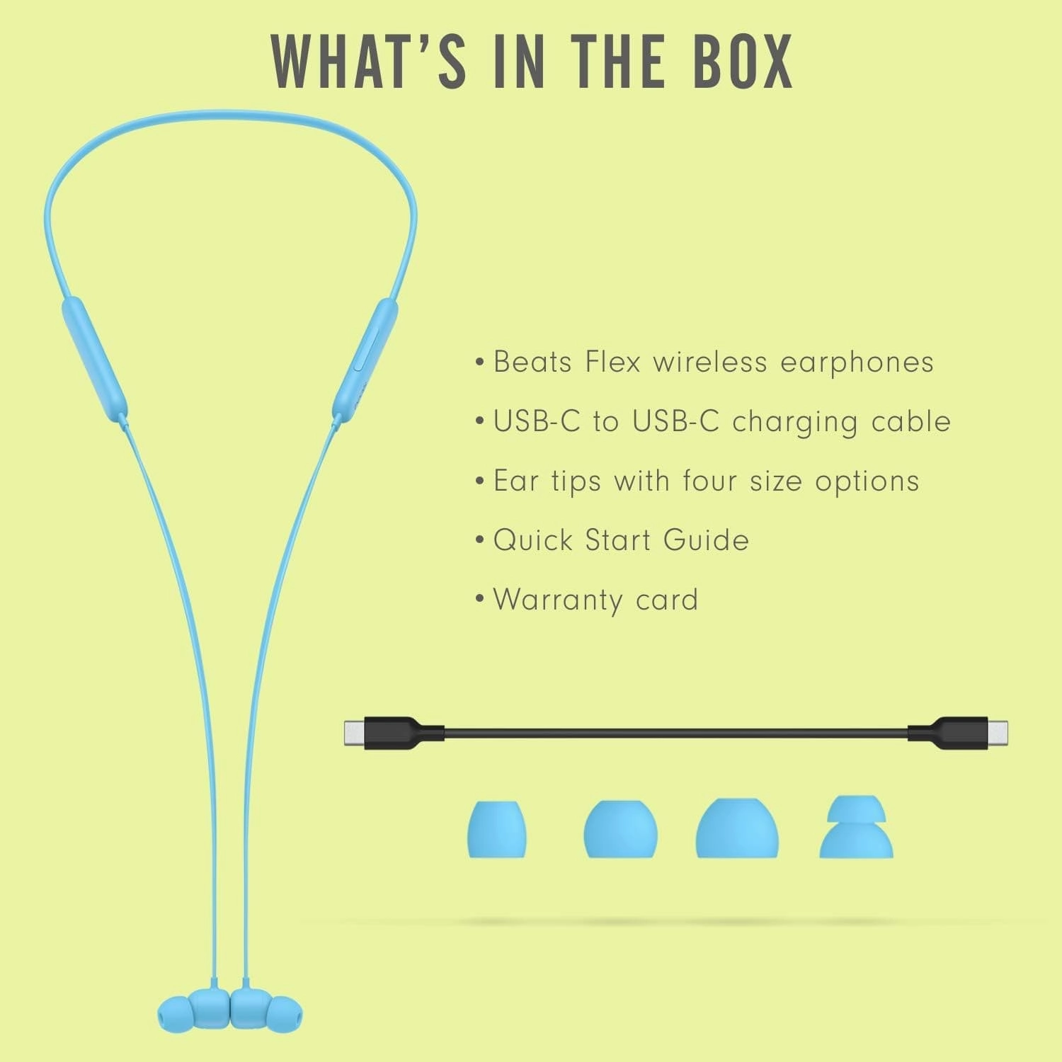 Beats Flex Wireless Earbuds - Blue