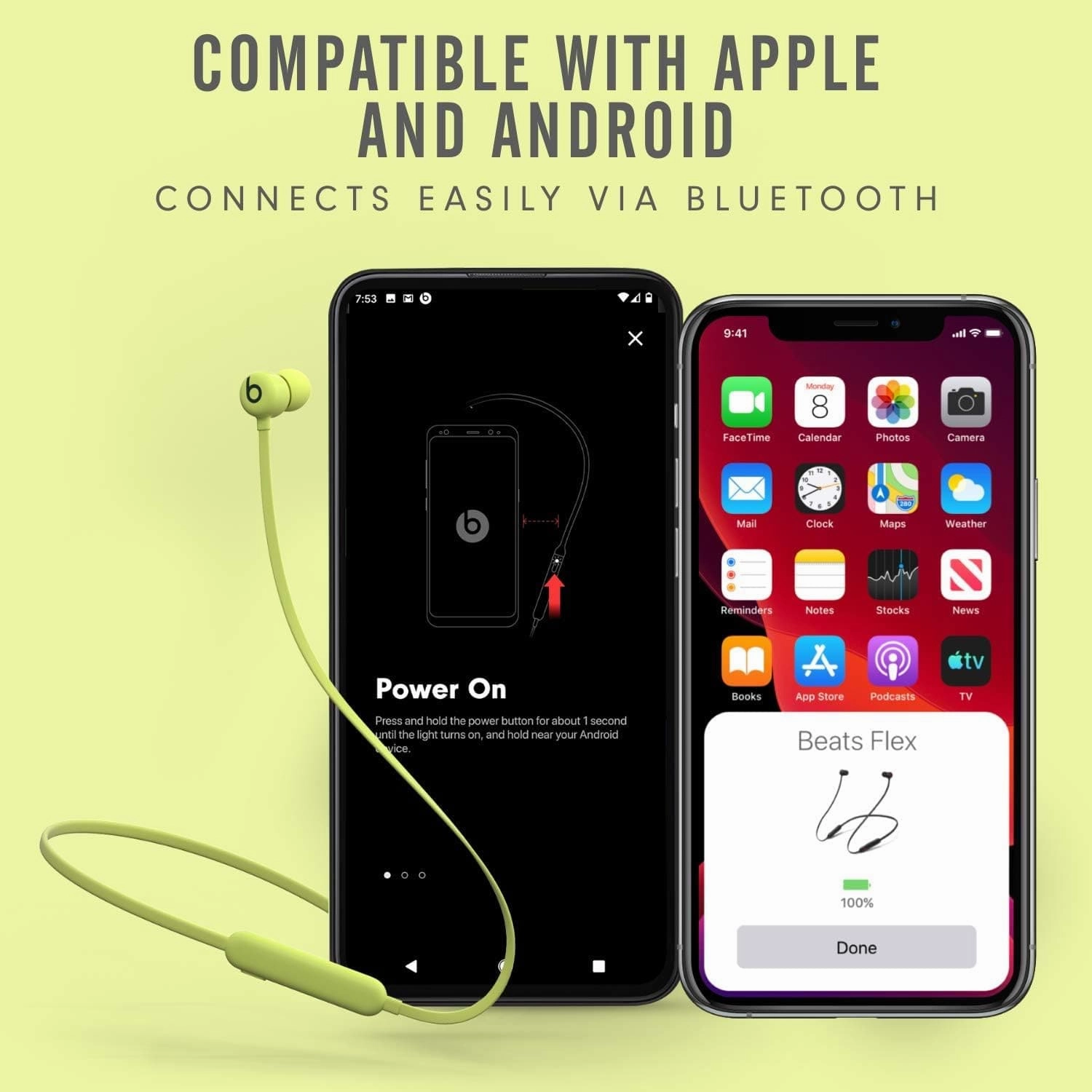 Beats Flex Wireless Earbuds - Blue