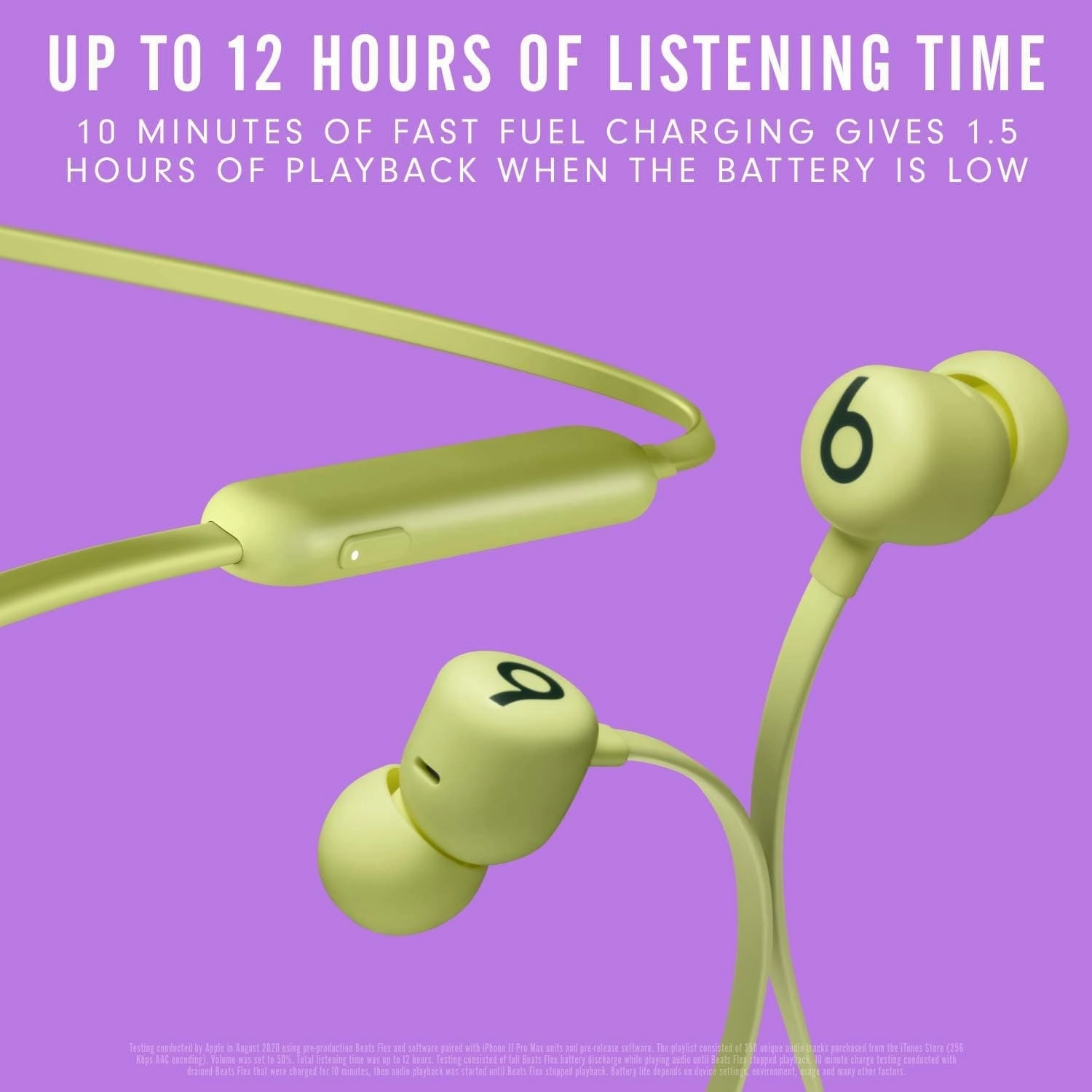 Beats Flex Wireless Earbuds - Yellow