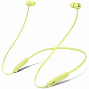 Beats Flex Wireless Earbuds - Yellow bluetooth headphones, cheap wireless headphones, headphones with mic
