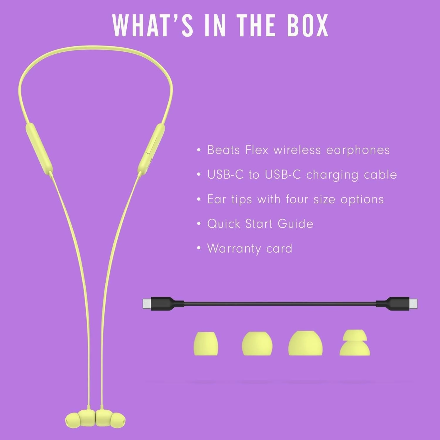 Beats Flex Wireless Earbuds - Yellow