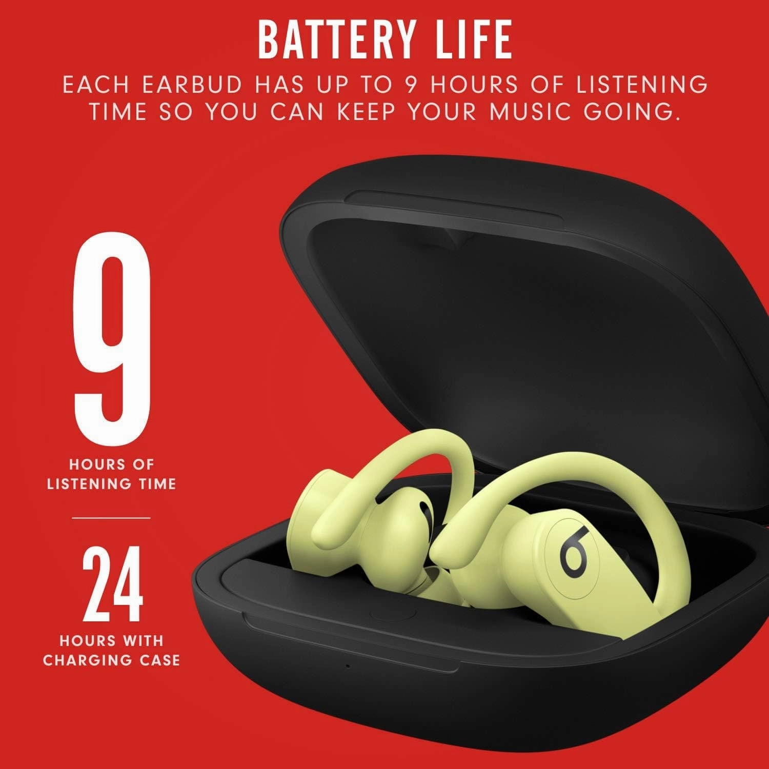 Beats Powerbeats Pro True Wireless Earbuds - Spring Yellow - MXY92ZM/A