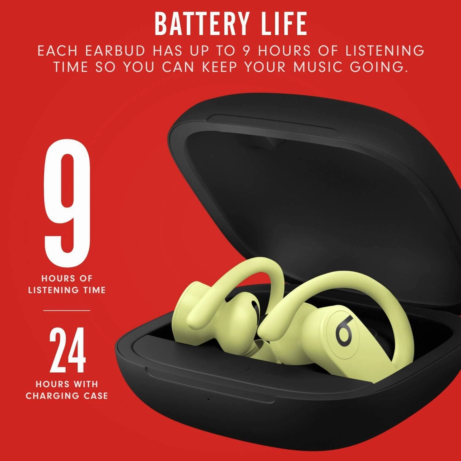 Beats Powerbeats Pro True Wireless Earbuds - Spring Yellow - MXY92ZM/A
