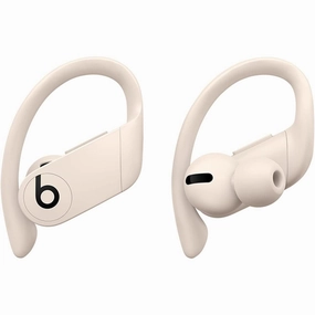 Beats Powerbeats Pro Wireless Earphones, Apple H1 Chip, Class 1 Bluetooth, 9-Hour Battery, Sweat-Resistant, Built-in Microphone - Ivory earbuds and headphones, true wireless earbuds, noise cancelling earbuds