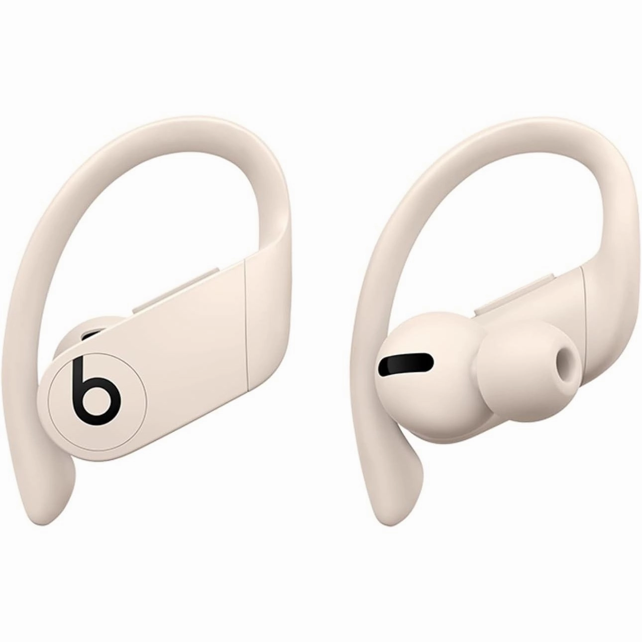 Beats Powerbeats Pro Wireless Earphones, Apple H1 Chip, Class 1 Bluetooth, 9-Hour Battery, Sweat-Resistant, Built-in Microphone - Ivory earbuds and headphones, true wireless earbuds, noise cancelling earbuds