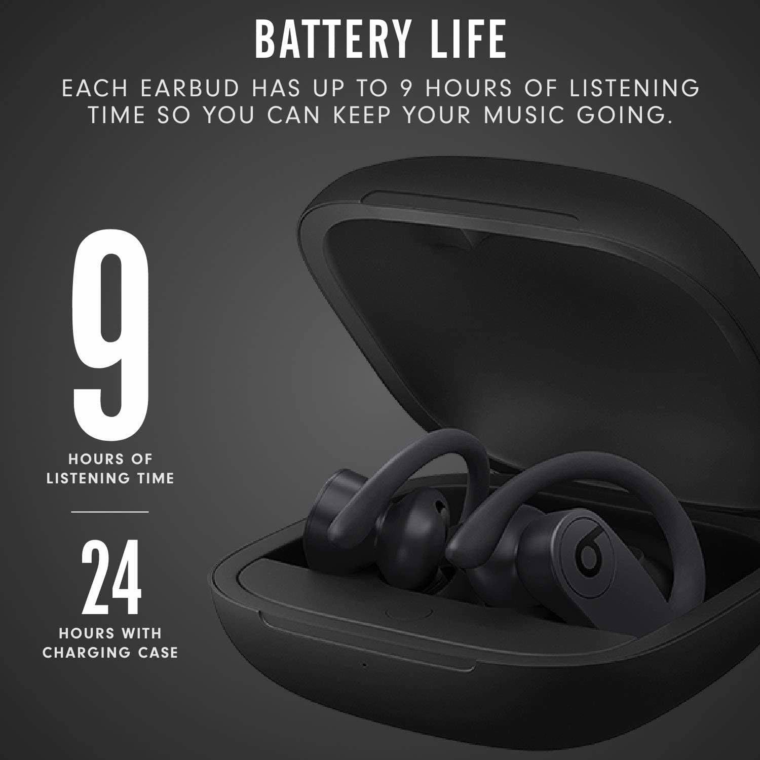 Beats Powerbeats Pro Wireless Earphones -Black