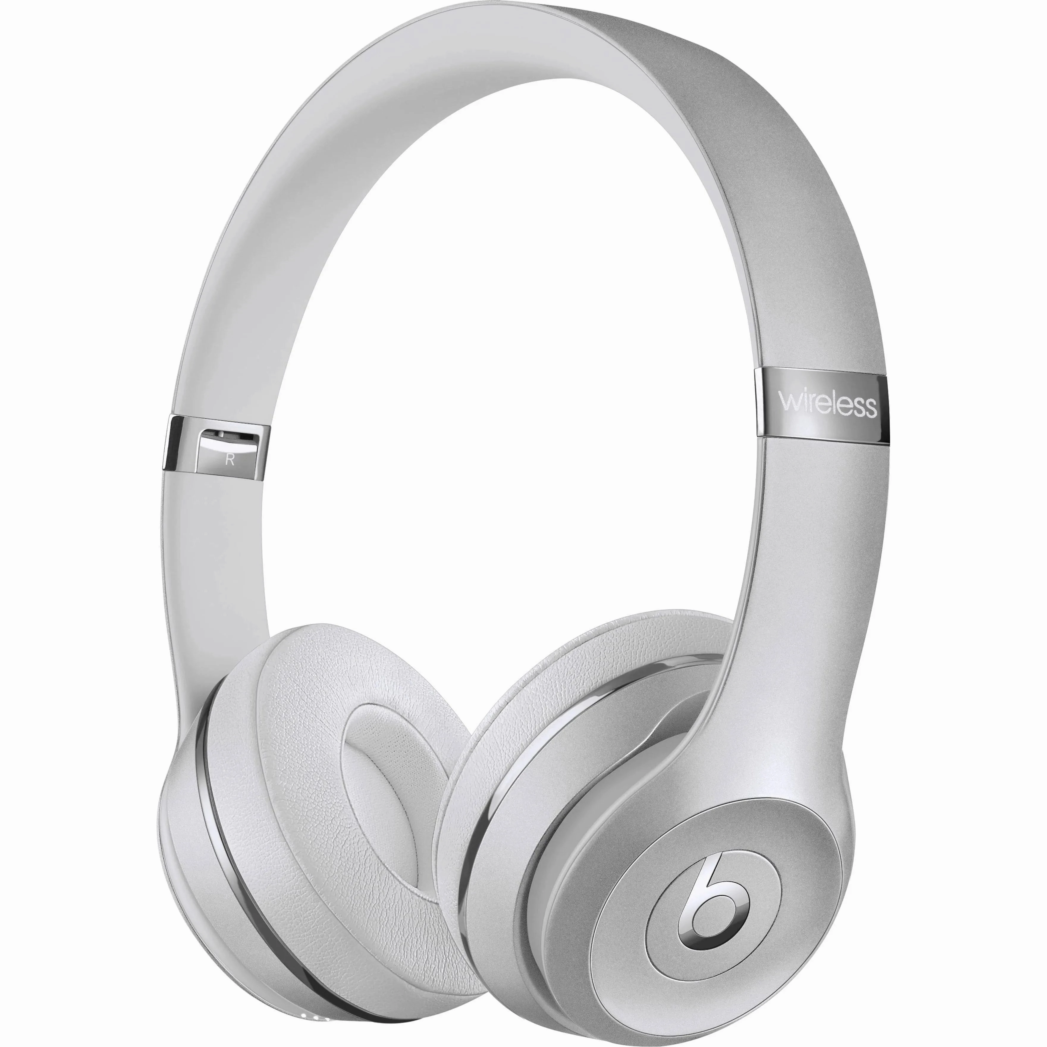 Beats Solo3 Wireless On-Ear Headphones -  Silver earbuds and headphones, true wireless earbuds, noise cancelling earbuds