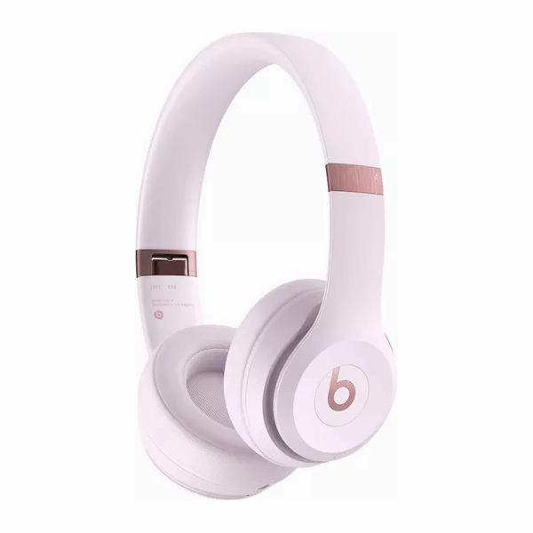 BEATS Solo 4 Wireless Bluetooth Headphones - Cloud Pink