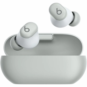 Beats Solo Buds Wireless Bluetooth Earbuds - Storm Grey earbuds and headphones, true wireless earbuds, noise cancelling earbuds