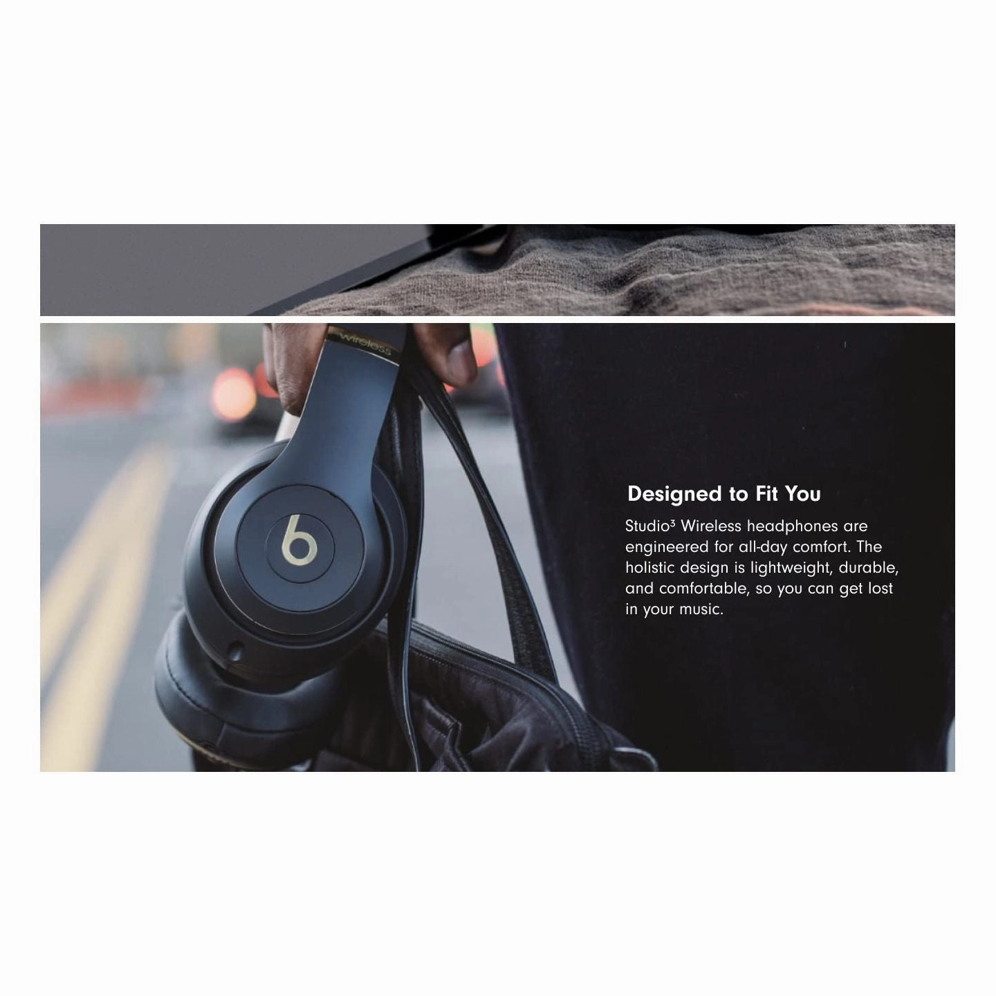 Beats Studio3 ANC Over-Ear Wireless Headphones - Shadow Grey