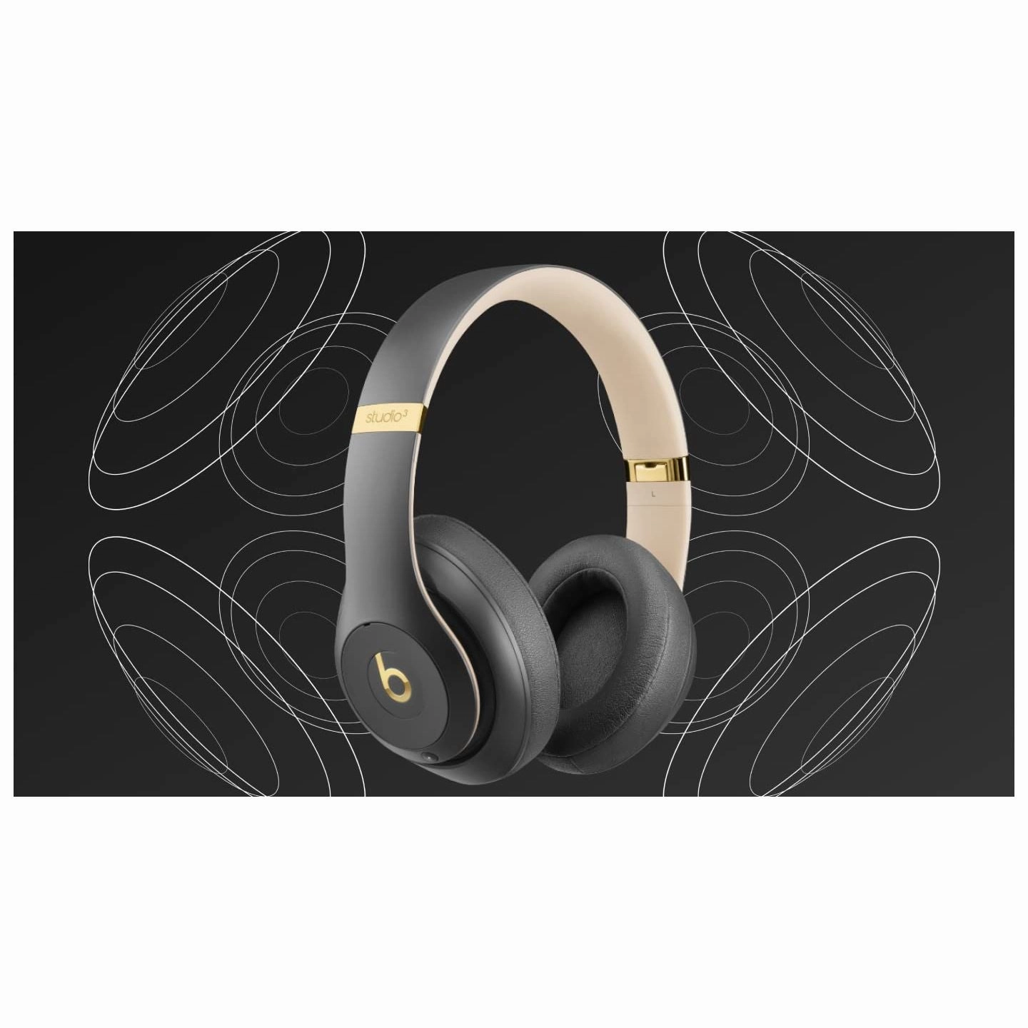 Beats Studio3 ANC Over-Ear Wireless Headphones - Shadow Grey