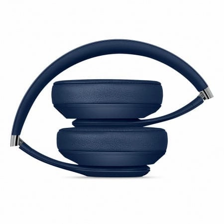 Beats Studio3 Wireless Over-Ear Headphones - Noise Cancelling, Apple W1 Chip, 22hr Battery, Built-in Mic, Blue