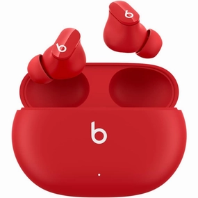 Beats Studio Buds True Wireless Noise Cancelling Earbuds - Red | Sweat Resistant (IPX4) | Apple & Android Compatible | Class 1 Bluetooth | Built-In Mic earbuds and headphones, true wireless earbuds, noise cancelling earbuds