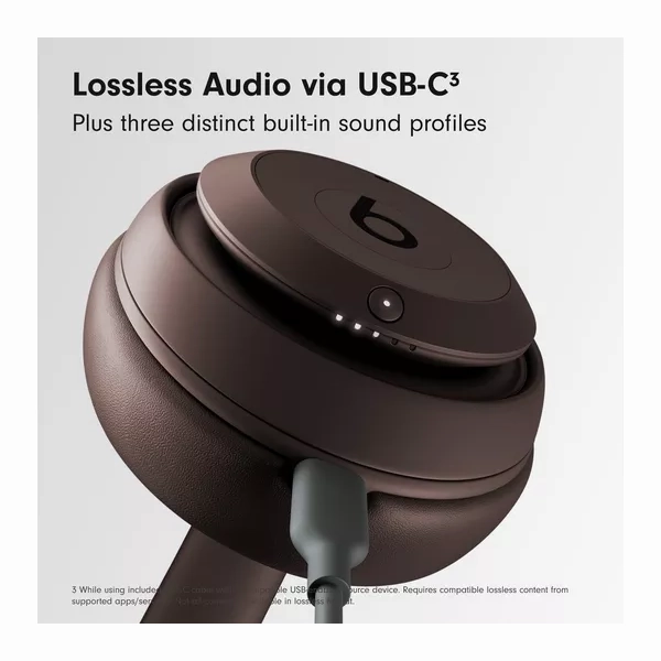 BEATS Studio Pro Wireless Bluetooth Noise-Cancelling Headphones - Deep Brown