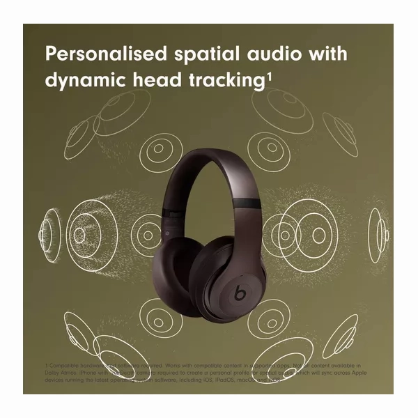 BEATS Studio Pro Wireless Bluetooth Noise-Cancelling Headphones - Deep Brown