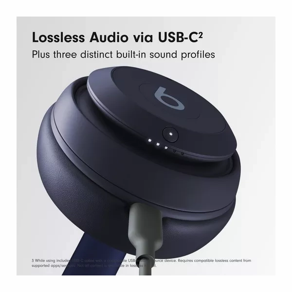 BEATS Studio Pro Wireless Bluetooth Noise-Cancelling Headphones - Navy
