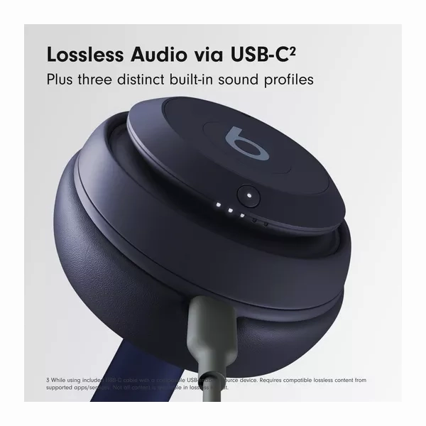 BEATS Studio Pro Wireless Bluetooth Noise-Cancelling Headphones - Navy