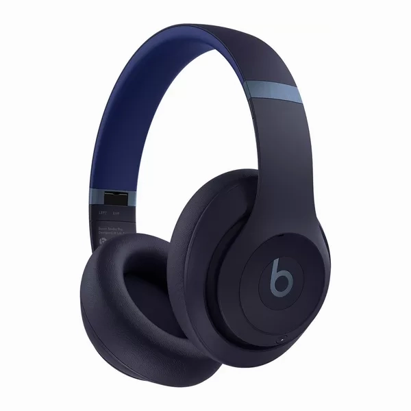 BEATS Studio Pro Wireless Bluetooth Noise-Cancelling Headphones - Navy earbuds and headphones, true wireless earbuds, noise cancelling earbuds