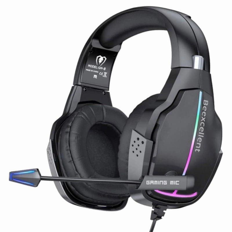 BEEXCELLENT GM-8 Black - Gaming Headphones: bluetooth headphones, cheap wireless headphones, headphones with mic