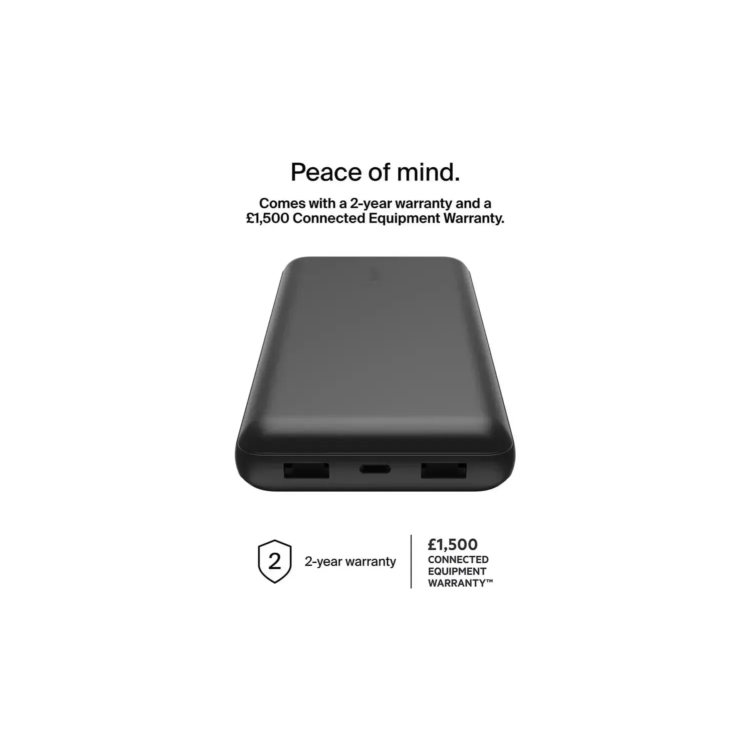 Belkin 20000mAh Portable Power Bank - Black